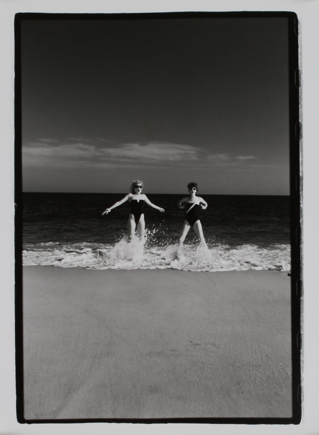 Women in Ocean Waves